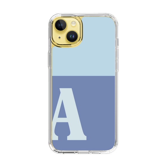 Slim Protection Case［ Original - initial two tone - A blue ］
