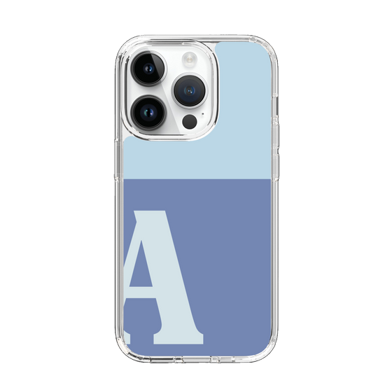 Slim Protection Case［ Original - initial two tone - A blue ］