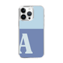 Slim Protection Case［ Original - initial two tone - A blue ］