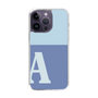 Slim Protection Case［ Original - initial two tone - A blue ］