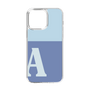 Slim Protection Case［ Original - initial two tone - A blue ］