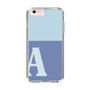 Slim Protection Case［ Original - initial two tone - A blue ］