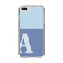Slim Protection Case［ Original - initial two tone - A blue ］