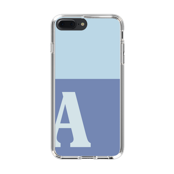 Slim Protection Case［ Original - initial two tone - A blue ］