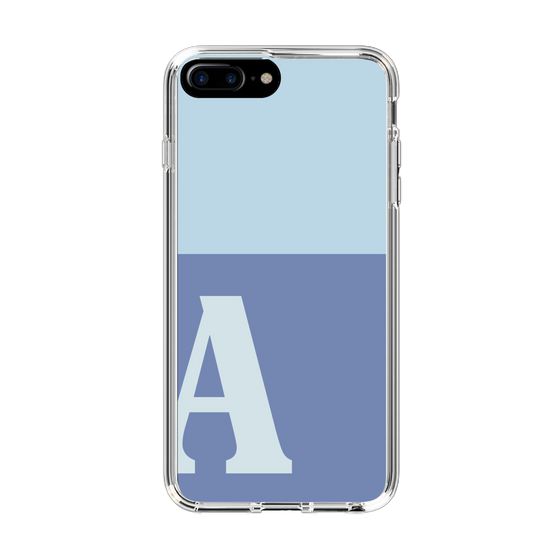 Slim Protection Case［ Original - initial two tone - A blue ］