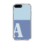 Slim Protection Case［ Original - initial two tone - A blue ］