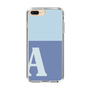 Slim Protection Case［ Original - initial two tone - A blue ］