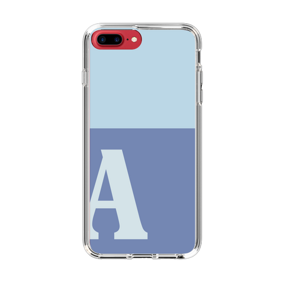 Slim Protection Case［ Original - initial two tone - A blue ］