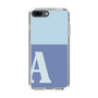 Slim Protection Case［ Original - initial two tone - A blue ］