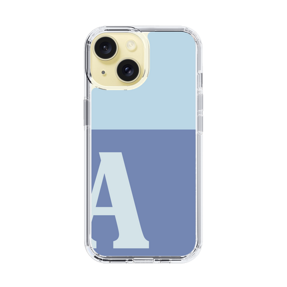 Slim Protection Case［ Original - initial two tone - A blue ］