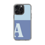 Slim Protection Case［ Original - initial two tone - A blue ］