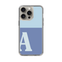 Slim Protection Case［ Original - initial two tone - A blue ］