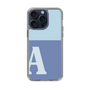 Slim Protection Case［ Original - initial two tone - A blue ］
