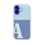 Slim Protection Case［ オリジナル - initial two tone - A blue ］