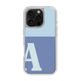 Slim Protection Case［ オリジナル - initial two tone - A blue ］