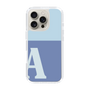 Slim Protection Case［ オリジナル - initial two tone - A blue ］