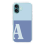Slim Protection Case［ オリジナル - initial two tone - A blue ］