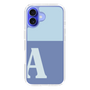 Slim Protection Case［ オリジナル - initial two tone - A blue ］