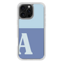Slim Protection Case［ オリジナル - initial two tone - A blue ］