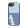 Slim Protection Case［ Original - initial two tone - A blue ］