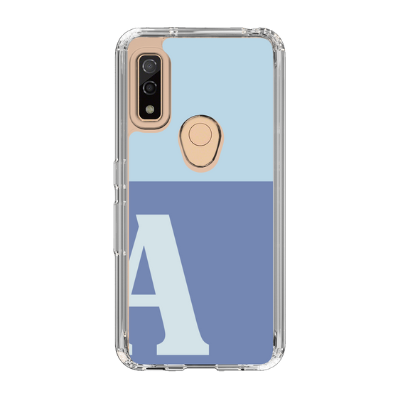 Slim Protection Case［ Original - initial two tone - A blue ］