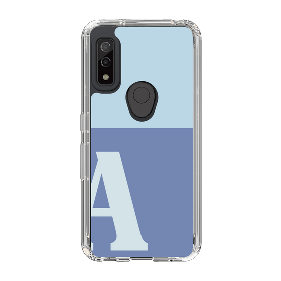 Slim Protection Case［ Original - initial two tone - A blue ］