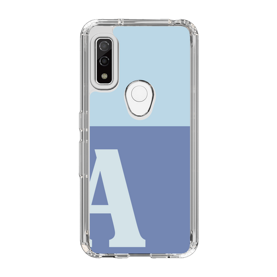 Slim Protection Case［ Original - initial two tone - A blue ］