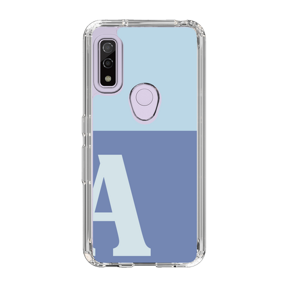 Slim Protection Case［ Original - initial two tone - A blue ］