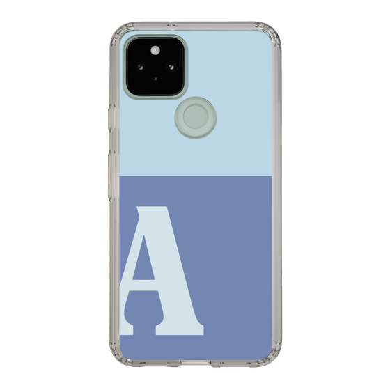 Slim Protection Case［ Original - initial two tone - A blue ］
