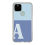 Slim Protection Case［ Original - initial two tone - A blue ］