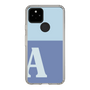 Slim Protection Case［ Original - initial two tone - A blue ］