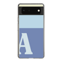 Slim Protection Case［ Original - initial two tone - A blue ］