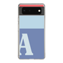 Slim Protection Case［ Original - initial two tone - A blue ］