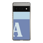 Slim Protection Case［ Original - initial two tone - A blue ］