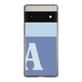 Slim Protection Case［ Original - initial two tone - A blue ］