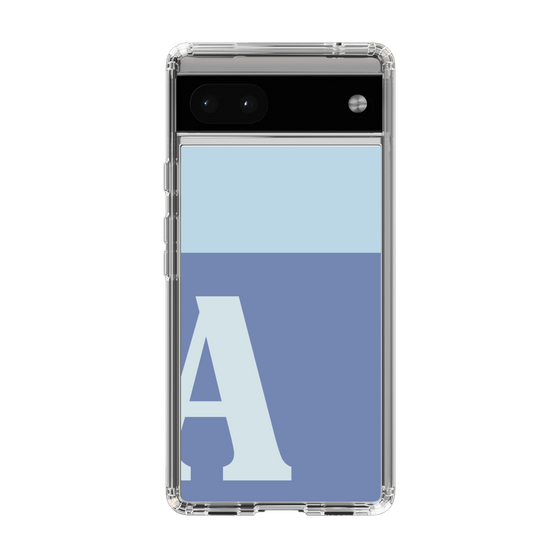 Slim Protection Case［ Original - initial two tone - A blue ］