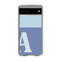 Slim Protection Case［ Original - initial two tone - A blue ］