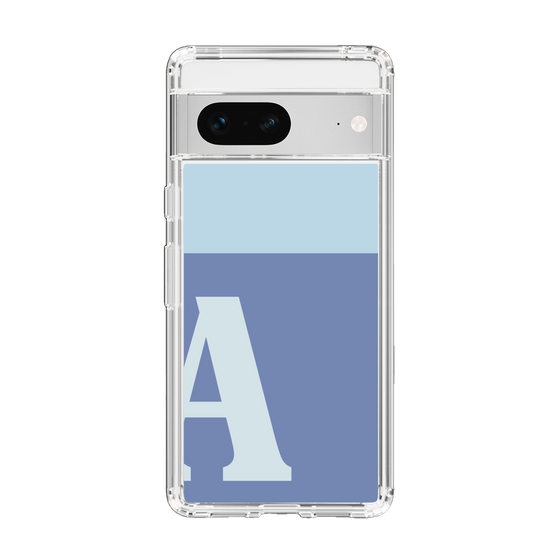 Slim Protection Case［ Original - initial two tone - A blue ］