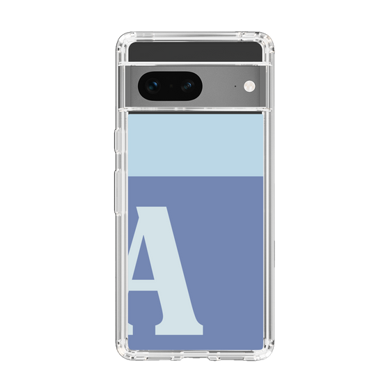 Slim Protection Case［ Original - initial two tone - A blue ］