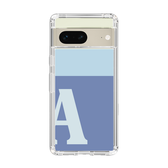 Slim Protection Case［ Original - initial two tone - A blue ］