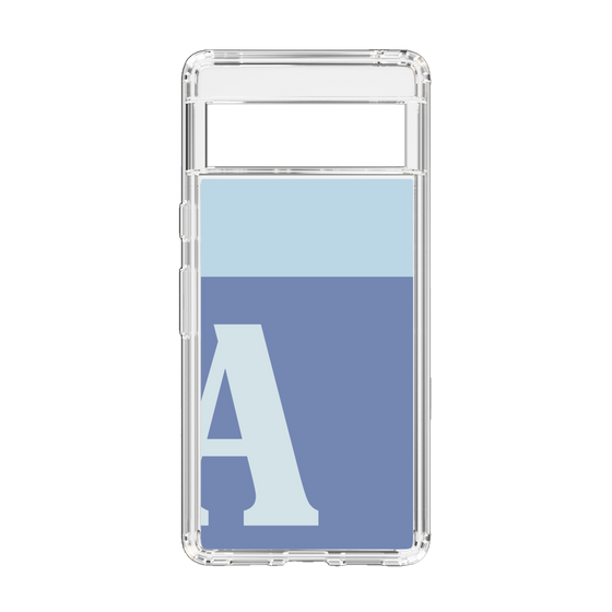 Slim Protection Case［ Original - initial two tone - A blue ］