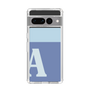 Slim Protection Case［ Original - initial two tone - A blue ］