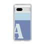 Slim Protection Case［ Original - initial two tone - A blue ］