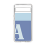 Slim Protection Case［ Original - initial two tone - A blue ］