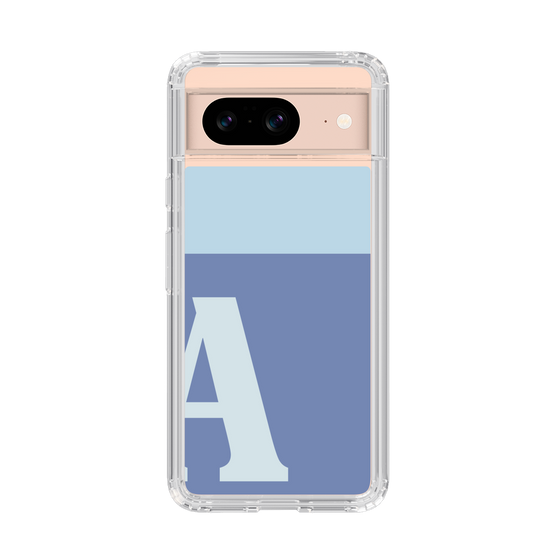 Slim Protection Case［ Original - initial two tone - A blue ］