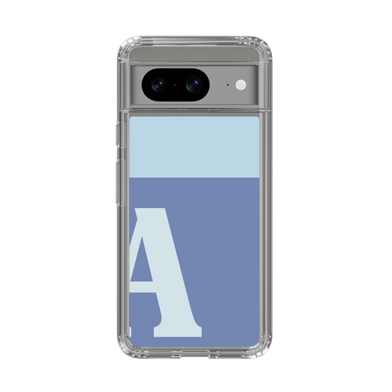 Slim Protection Case［ Original - initial two tone - A blue ］
