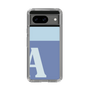 Slim Protection Case［ Original - initial two tone - A blue ］