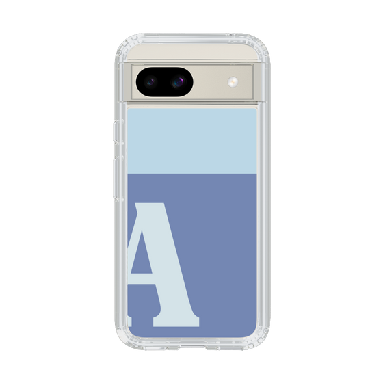 Slim Protection Case［ Original - initial two tone - A blue ］