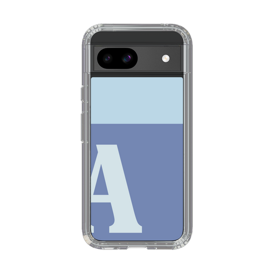 Slim Protection Case［ Original - initial two tone - A blue ］