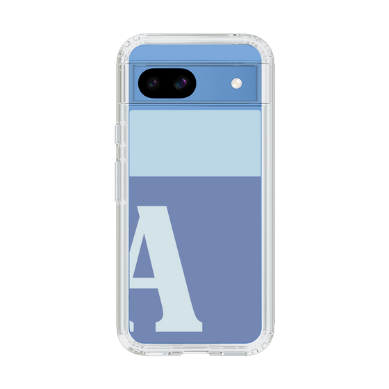 Slim Protection Case［ Original - initial two tone - A blue ］
